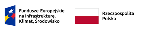 Znak Funduszy Europejskich, znak barw Rzeczypospolitej Polskiej i znak Unii Europejskiej 